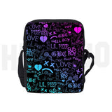 Lil Peep Diagonal Shoulder Bag Women Handbag Girl Messenger Bag Harajuku Bag