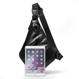 Waterproof PU Leather Messenger Bag for Men