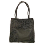 Embroidered Flower Clutch Bag, Lightweight Shoulder Tote Handbag