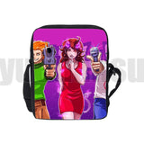 3D Hot Game Friday Night Funkin Shoulder Bag Children Canvas Crossbody Bags