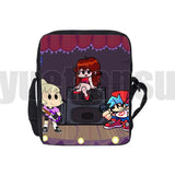 3D Hot Game Friday Night Funkin Shoulder Bag Children Canvas Crossbody Bags