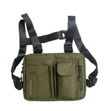 Vintage Hip Hop Tactical Chest Vest Bag