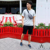 Weduoduo Men Waterproof Waist Bags for Men Cigarette Phone Case Fanny Pack