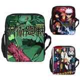Jujutsu Kaisen Anime Handbag Zipper Crossbody Shoulder Bag