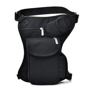 Canvas Waist Bags Leg Pack Bag Male Belt Motorcycle Cycling Pocket