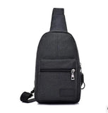 Men Messenger Bags Pack Casual Chest Bags Oxford Waterproof Crossbody Bag
