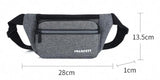 Men Waist Bum Bag Fanny Pack Belt Money Pouch Zip Travel Hiking Bag