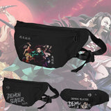 Demon Slayer: Kimetsu no Yaiba Canvas Belt Bag Anime Hip Hop Crossbody