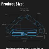 Female Sports Waterproof Chest Handbag Unisex Waist Bag