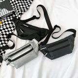 Oxford Cloth Waist Bag Men Chest Bag High Capacity Belt Bag