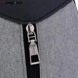 Unisex Anti-Theft USB Chest Bag Men Shoulder Messenger Bags