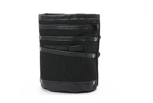 Men's Canvas Waist Bag Belt Fanny Pack Multi-Function Pouch