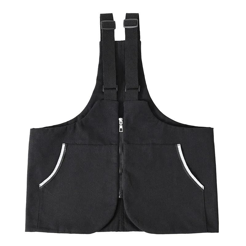 Large Capacity Vest Backpacks Chest Pack Strap Wearing Vest Bag