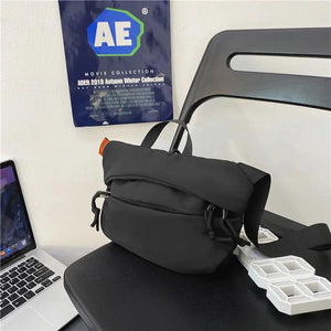 Unisex Waist Bag Hip-hop Fanny Pack Nylon Belt Bag Shoulder Bags