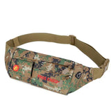 Waterproof Unisex Bum Bag Fanny Pack Waist Belt Double Zip Pouch