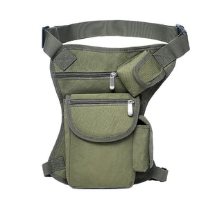 Men's Tactical Drop Leg Bag Nylon Training Camping Fanny Pack