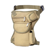 Men's Tactical Drop Leg Bag Nylon Training Camping Fanny Pack