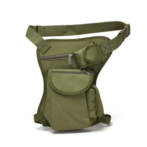 Men's Tactical Drop Leg Bag Nylon Training Camping Fanny Pack