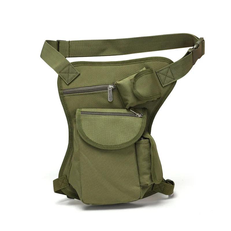 Men's Tactical Drop Leg Bag Nylon Training Camping Fanny Pack