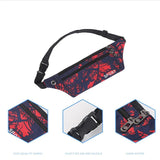 Men's Chest Bag Running Hiking Waist Bag Multifunctional Nylon Waist Bag