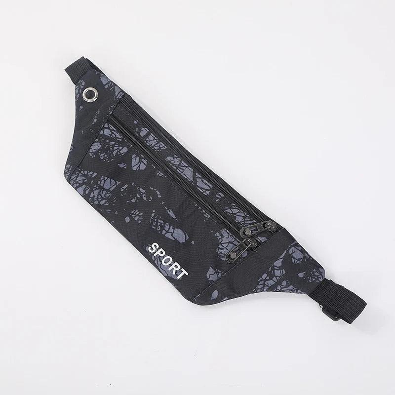 Men's Chest Bag Running Hiking Waist Bag Multifunctional Nylon Waist Bag