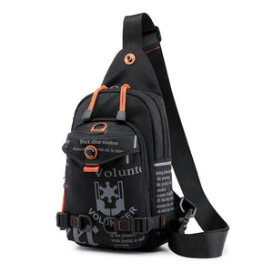 Nylon Men Chest Bag Rucksack Knapsack Famous Travel Casual Male