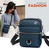Men's Messenger Bag Waterproof Nylon Business Travel Crossbody Bag