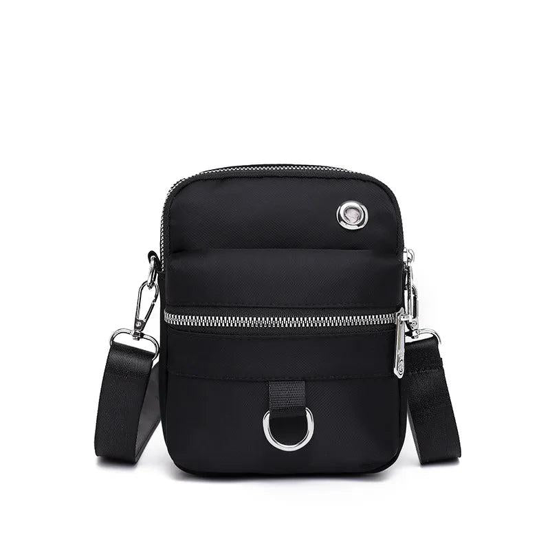 Men's Messenger Bag Waterproof Nylon Business Travel Crossbody Bag