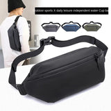 Men's Outdoor Waist Bag Fanny Pack Waterproof Crossbody Shoulder Bag
