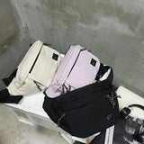 Unisex Nylon Waist Bag Hip Hop Belt Phone Pack