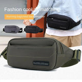 High Men Nylon Hip Bum Fanny Packs Money Pouch Sling Crossbody Chest Packs