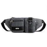 Men Waist Belt Pack Military Shoulder Bag Travel Motorcycle Riding Nylon Chest H