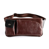 Men's Retro Chest Bag Messenger Bag Sports Bag Leisure Waist Bag