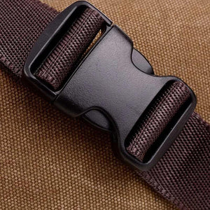 Men Casual Waist Bag Money Phone Belt Coffee Hip Bag Shoulder Pack