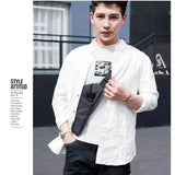 Waterproof Nylon Chest Bag for Men Crossbody Messenger Bag