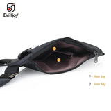 Waterproof Nylon Chest Bag for Men Crossbody Messenger Bag