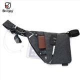 Waterproof Nylon Chest Bag for Men Crossbody Messenger Bag