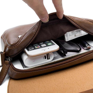 Casual Men Leather Shoulder Bag High Quality Crossbody Satchel Messenger Bags