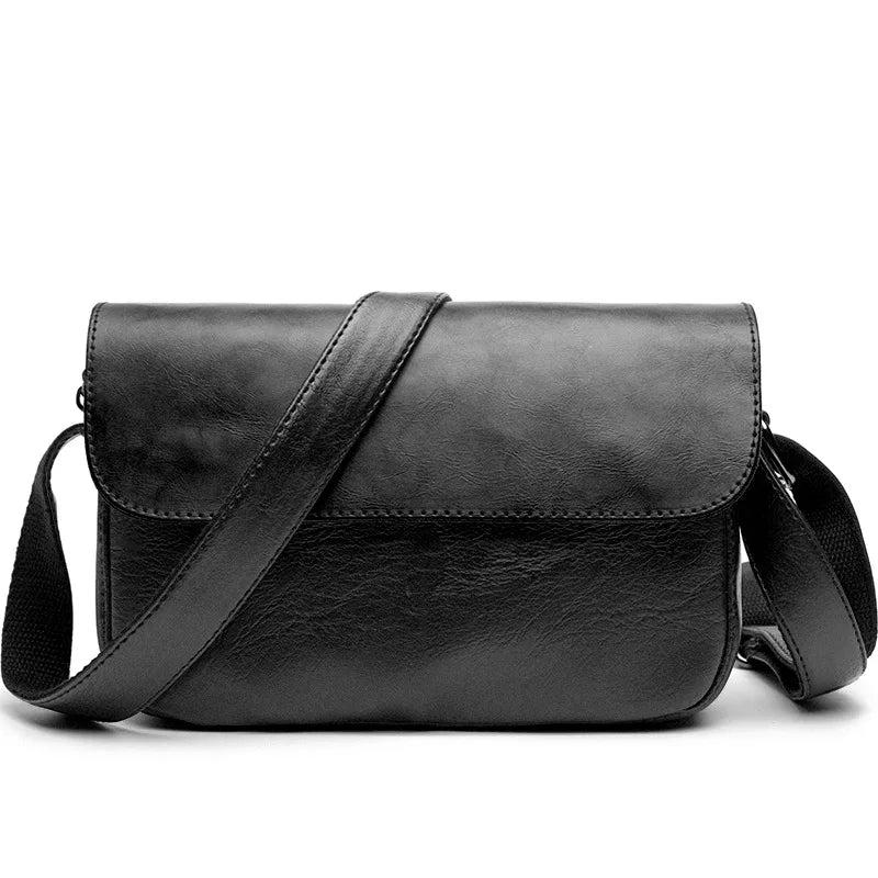 Casual Men Leather Shoulder Bag High Quality Crossbody Satchel Messenger Bags