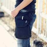 Canvas Drop Leg Bag Waist Fanny Pack Hip Bum Military Travel