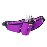 Waterproof Waist Running Bag Hydration Water Bottle Hip Solid Bags