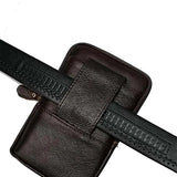 Designer Leather Waist Bag Men Fanny Pack Bum Bag Belt Bag Money Phone Purse