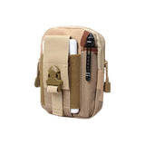 Camouflage Sports Waist Bag Waterproof Nylon Phone Pouch