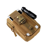 Camouflage Sports Waist Bag Waterproof Nylon Phone Pouch