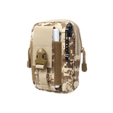 Camouflage Sports Waist Bag Waterproof Nylon Phone Pouch