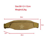Waterproof Waist Pack Money Belt Bag Men Military Bag Hip Bum Bag Y113