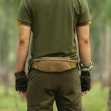 Waterproof Waist Pack Money Belt Bag Men Military Bag Hip Bum Bag Y113