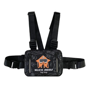 Tactical Chest Pack Multi-function Vest Bag Men Waist Belt Pack