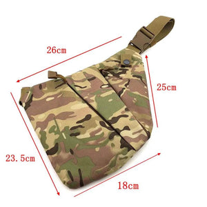 Tactical Chest Bag Shoulder Anti-Theft Wallet Men Outdoor Pistol Gun Bag