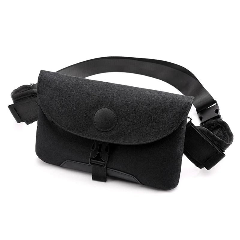Casual Crossbody Bag for Men USB Charging Waist Chest Bags